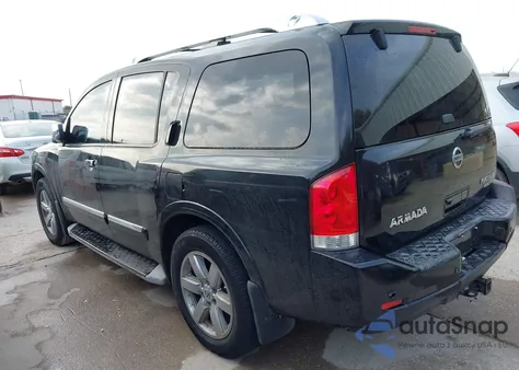 2011 Nissan Armada Platinum z USA, uszkodzony, nr VIN 5N1BA0ND6BN613064
